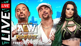 🔴 AEW Rampage Watchalong (2/9/24) | YOUNG BUCKS RETURN TO THE RING! HARLEY CAMERON ONSCREEN!! 🔥