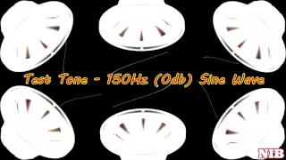 NIB - Test Tone - 150Hz (0db) Sine Wave