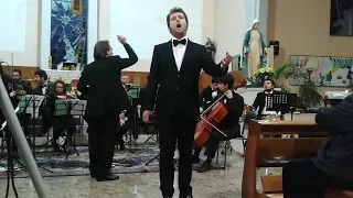 5 Una furtiva lacrima tenore Mauro De Santis Chiesa S Pietro Cbasso Orch Strauss M°P Aiezza 2017