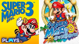 The 10 HARDEST Super Mario Games