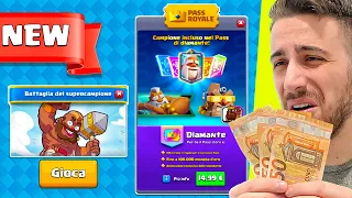 Provo il SUPER DOMATORE + Shop Pass DIAMANTE! Clash Royale ITA!