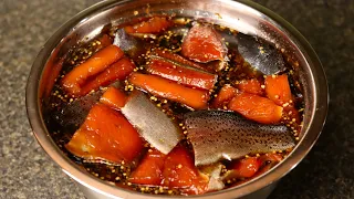 SPRING Rainbow Trout SMOKED Candy Salmon FULL Recipe Catch Clean Cook