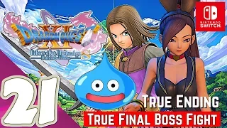 DRAGON QUEST XI S [Switch] - Gameplay Walkthrough Part 21 a Wedding, True Final Boss & True Ending