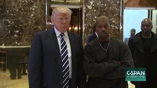 Trump meets with Kanye in Trump Tower