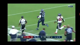 Derrick Henry 94-Yard TD Run Titans Vs Texans