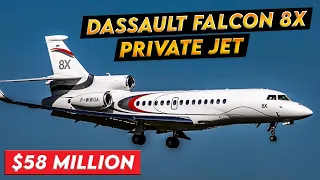 Dassault Falcon 8X Unveiled: A $58 Million Masterpiece of Aviation