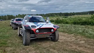 Hołowczyc MINI John Cooper Works Rally Plus T1+ before stage start Columna Medica Baja Poland 2023