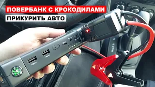 Повербанк с крокодилами прикурить авто