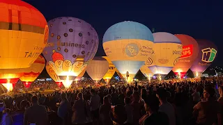 MJ Ballooning | Thursday Night Glow | Bristol Balloon Fiesta 2022