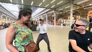 Unexpected Song And Dance Brings Joy To Commuters