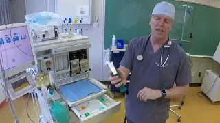 Préparation du matériel d'intubation