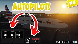 Landing using autopilot | Roblox Project Flight