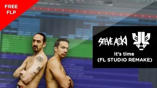 Steve Aoki & Laidback Luke (ft. Bruce Buffer) It's Time - (FL STUDIO REMAKE)