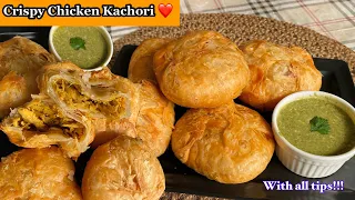 Bzaar wali Crispy Chicken Kachori | Detailed Recipe by Foodie Girl Tayeba❤️