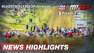 News Highlights en Français | Liqui Moly MXGP of Germany 2022 #MXGP #Motocross