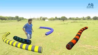 Slither io In Real Life 1