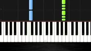 Jingle Bells - EASY Piano Tutorial (50% Speed) by PlutaX - Synthesia