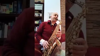 Moon River - (Johnny Mercer and Henry Mancini) Alto saxophone