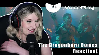 VOICEPLAY Ft. Omar Cardona - The Dragonborn Comes Skyrim | NON METAL ARTIST MONDAY REACTION