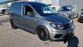 volkswagen Caddy mk4 sportline edition r 2ltr diesel modified Lowered Remapped alloys leather vw