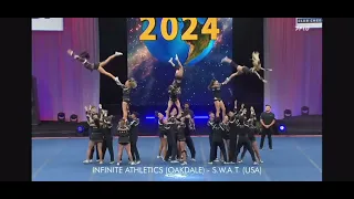 Infinite Athletics - S.W.A.T Cheerleading Worlds 2024 Day One