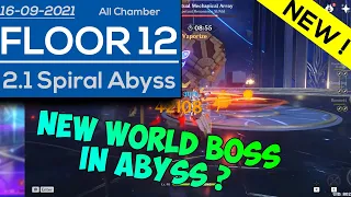 New 2.1 Spiral Abyss Floor 12 ! its Easier than Before ? | First Look First Run | Genshin Impact