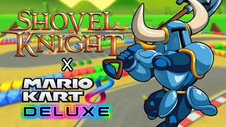 Mario Kart 8 Deluxe - Shovel Knight (Custom Character Mod)