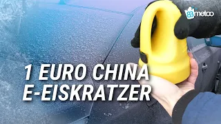 Elektrischer Eiskratzer für 1 Euro aus China 😳 vs Kärcher Elektrischer Eiskratzer EDI4