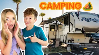 COME WITH US CAMPING FOR THE FIRST TIME 😯