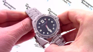 Часы Восток Командирские 480614 К-34 - Видео обзор от Watch-Forum.RU