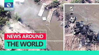 Russian battalion Suffered Heavy Losses Trying To Cros River | Around The World In 5