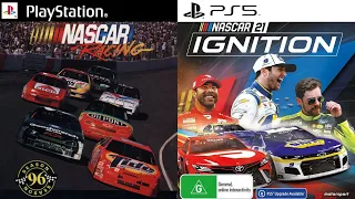 Nascar PlayStation Evolution (1994-2021)