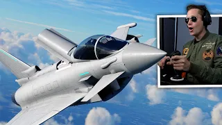 EUROFIGHTER TYPHOON FIGHTER JET - Microsoft Flight Simulator - Part 56