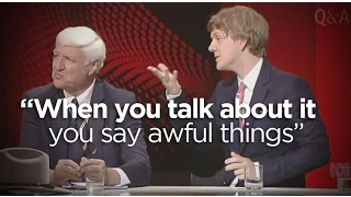 Josh Thomas takes Bob Katter to task over his past comments on homosexuality