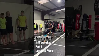 Training Day-Anti grappling-Part 1-Long lead frame #combatsports #mma #ufc #boxing #instructional