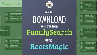 How to Download Your Family Tree from FamilySearch Using RootsMagic