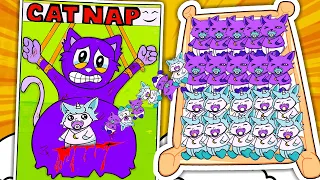 🎪Paper DIY 🎪 Rescue Catnap Pregnant Many Children Poppy Playtime Chapter 3 - 1000 Babies| Blind Bag