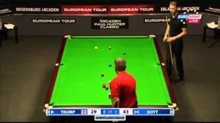 Judd Trump - Graeme Dott (Frame 2) Snooker Paul Hunter Classic 2013 - Round 6