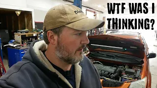My Worst F-up as a Mechanic - Hurt Myself, Damaged Customer's Car - Vibrating Vibe