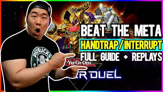 How to HANDTRAP and INTERRUPT the BEST META DECKS | Yu-Gi-Oh! Master Duel