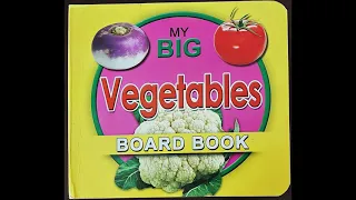 My big vegetables Bord Book '| Board Books For Babies & Toddlers