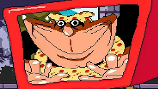 this pizza tower mod replaces everything with memes