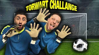 TORWART CHALLENGE im STUDIO | Jordan & Semih