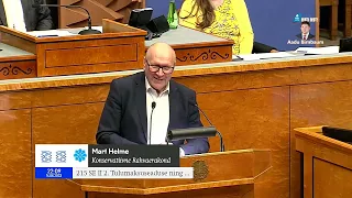 Mart Helme: Põllumajanduspotentsiaali ähvardab seoses rohepöörde ja maksutõusudega uus kollaps