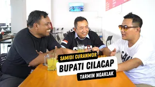 BUPATI CILACAP BERSAMA SAMIDI CURANMOR DAN TARMIN NGAKLAK DI BEBEK DAN AYAM KAMPUNG MAS BUDI CILACAP