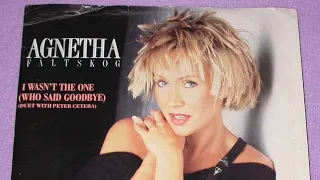 I Wasn't The One Who Said Goodbye - Agnetha Fältskog & Peter Cetera | Lyrics Below