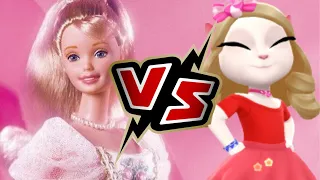 Who Will Prevail  Angela Vs Wednesday Addams Vs Harley Quinn    my talking angela 2  who will win