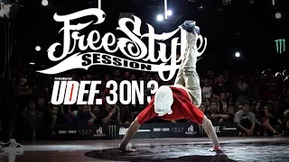 Freestyle Session 2015 3on3 Bboy Battles | UDEF x Silverback x YAK