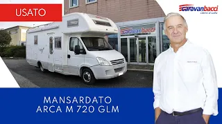 Presentazione Camper Mansardato Arca M 720 GLM | Usato