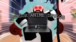 MAKING MY FIRST ROBLOX ANIME GAME ( ROBLOX DEVLOG #1)